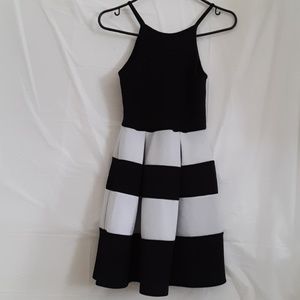Black and White Dress